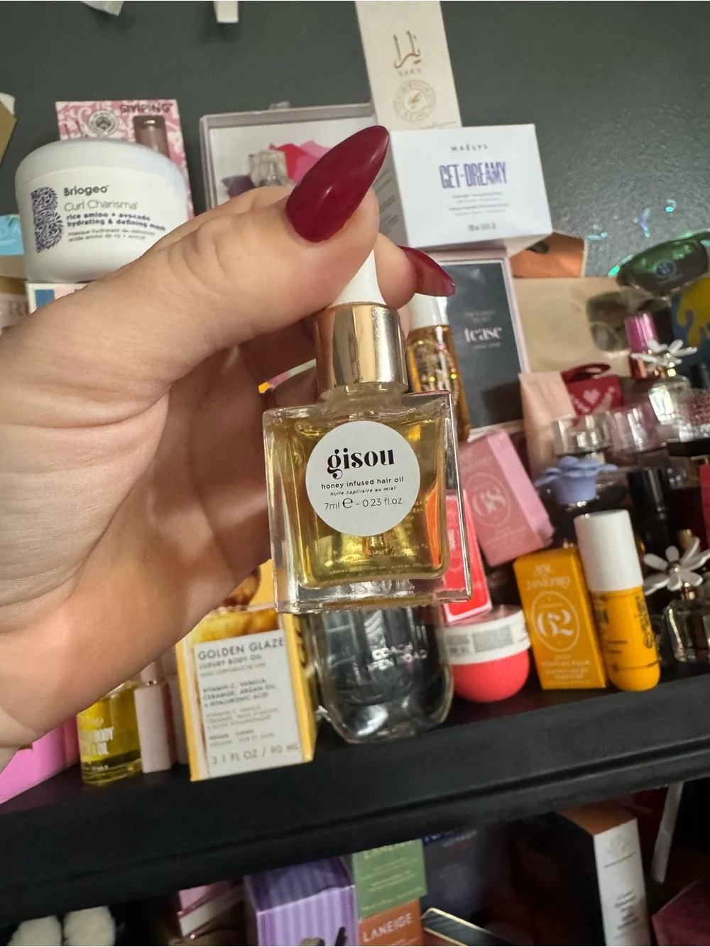 Honey Infused Hair Oil — Gisou 7ml